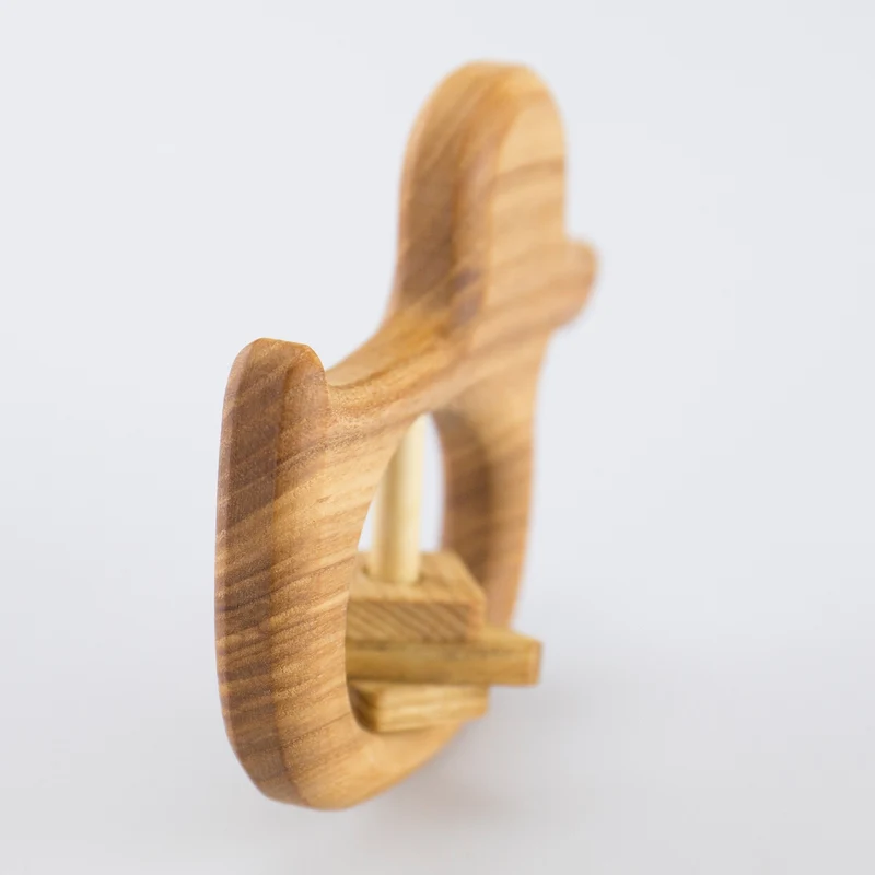 Holzrassel Ente
