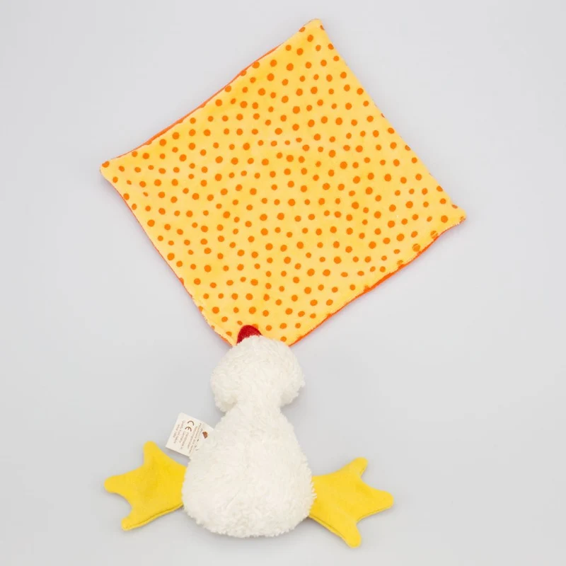 Schnuffeltuch Ente Tapsy - orange