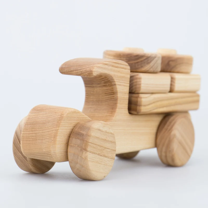 Holz Lieferwagen zum Stecken