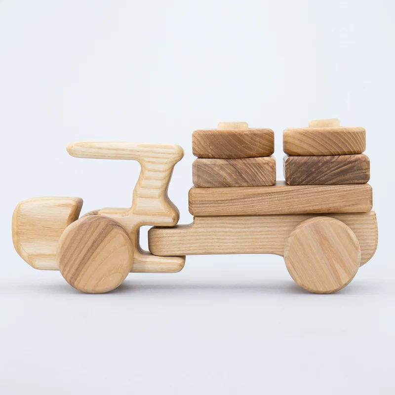 Holz Bulldog zum Stecken