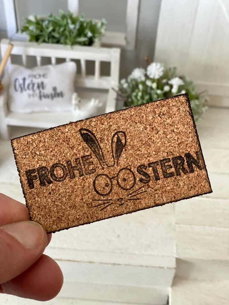 Fußmatte Wichteltür "Frühling"