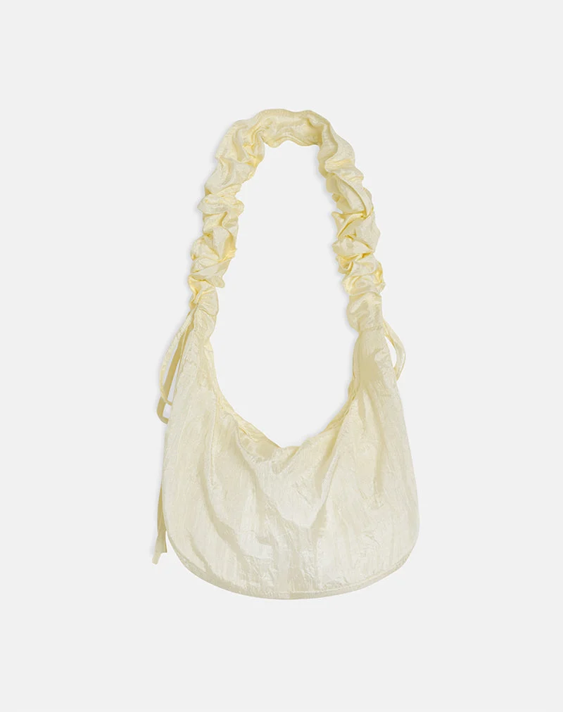 Ali-Tasche aus Fallschirm in Elfenbein