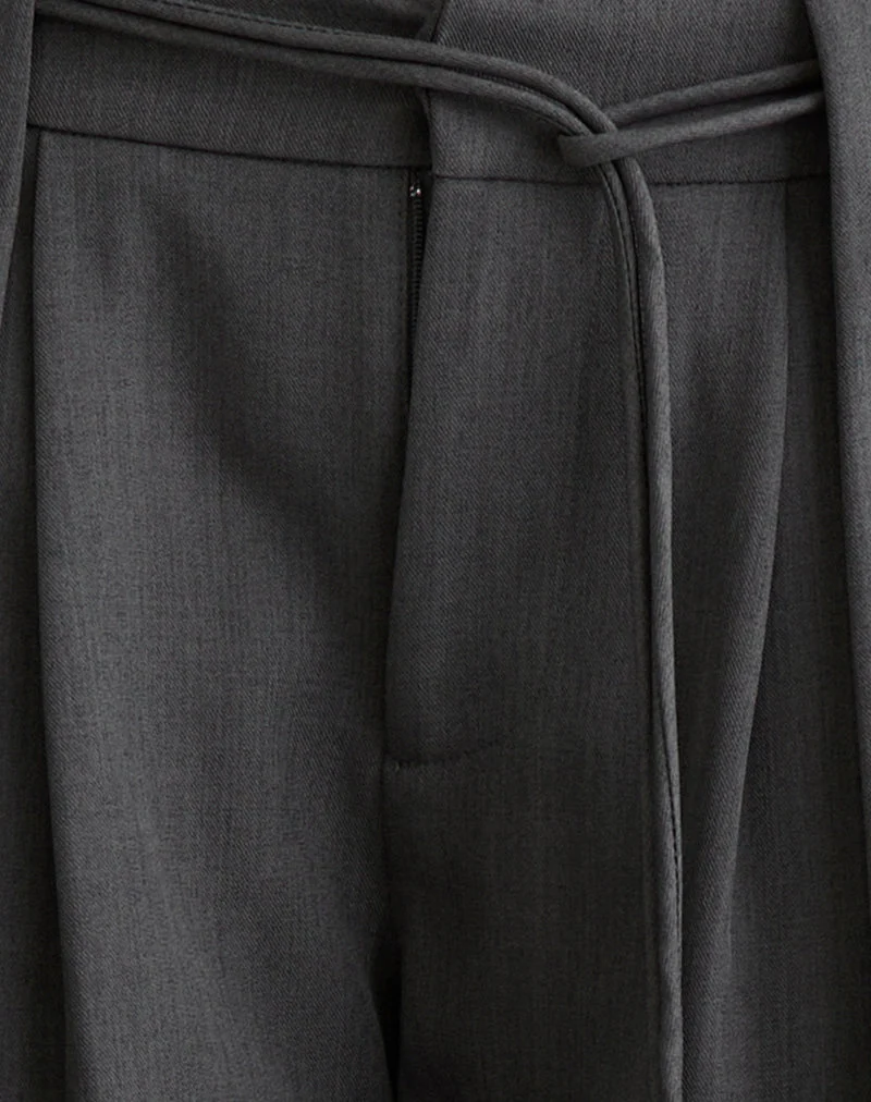 Rivela Tie Waist Hose in Grau