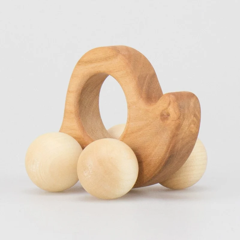 Schnecke aus Holz