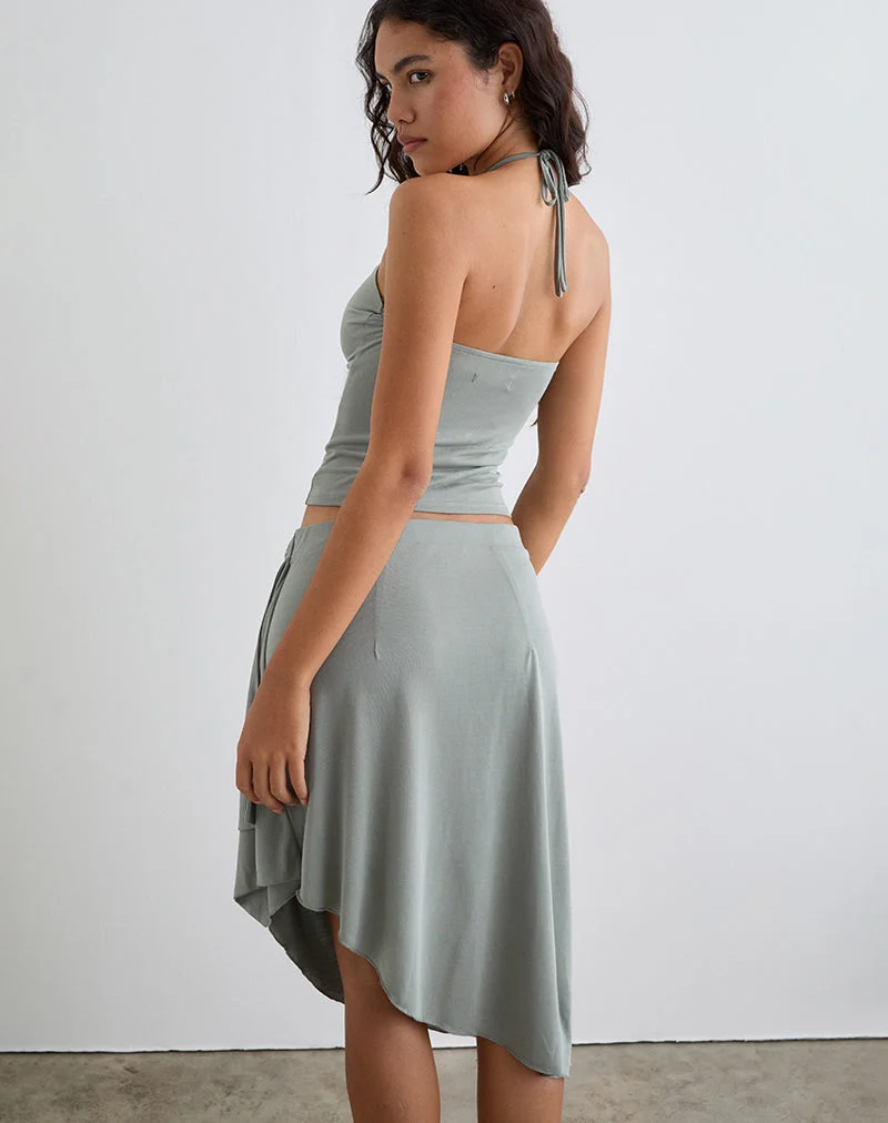 Nina Perlenhalfter-Top in London Fog