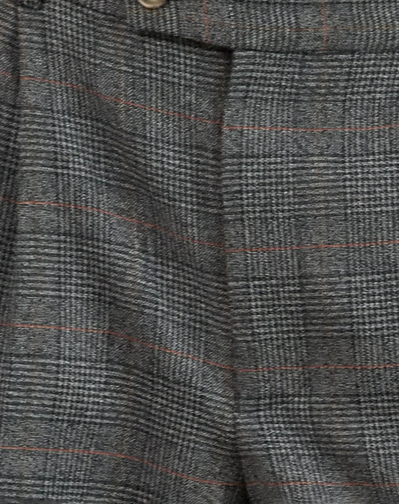 Brayden Hose in Tailoring Grau Karo