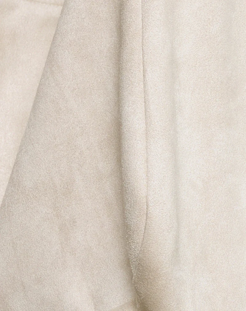 Tetira Tasche mit doppelter Schildpattschnalle in Creme