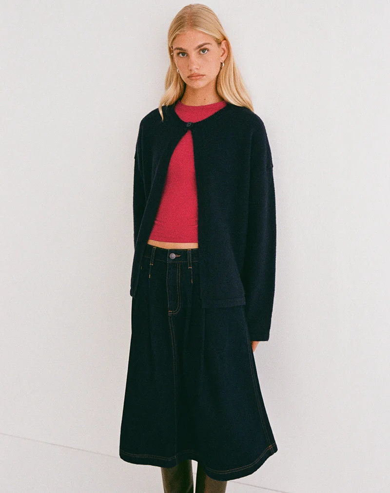 Maureen Strickjacke in Dunkelmarine