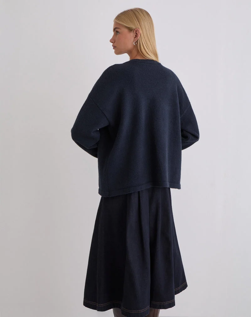 Maureen Strickjacke in Dunkelmarine