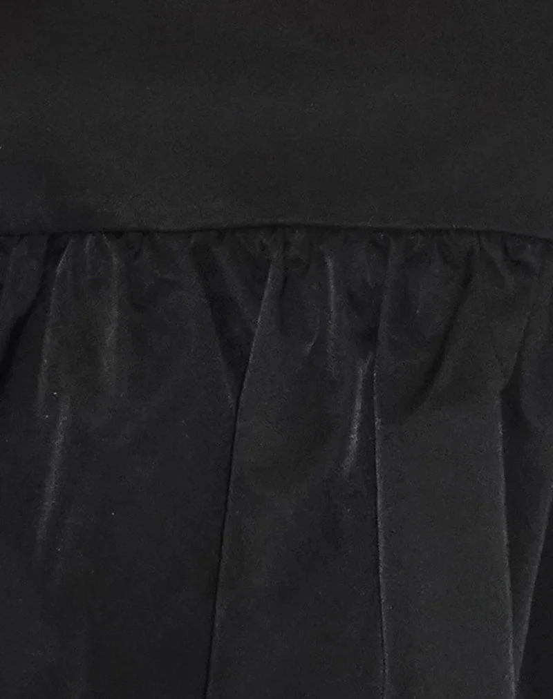 Marona Minikleid in Schwarz