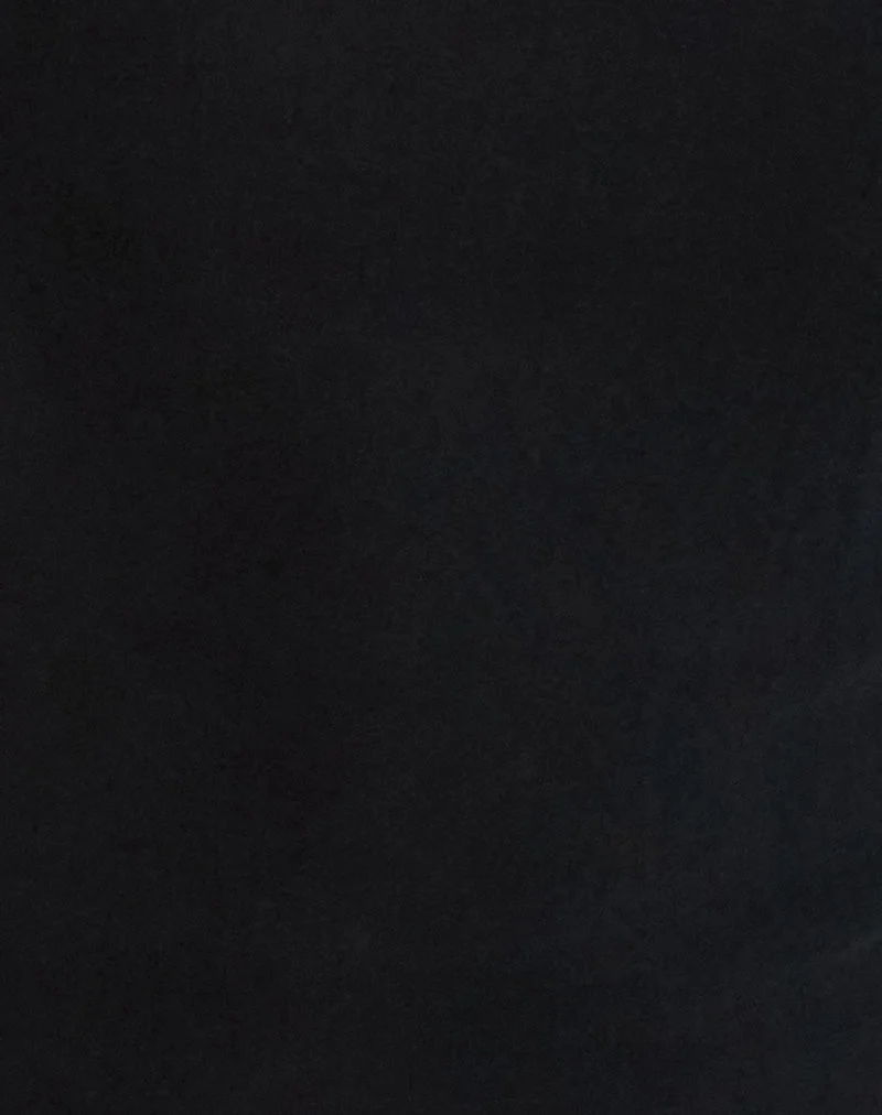 Kacya Asymmetrisches Top in Schwarz