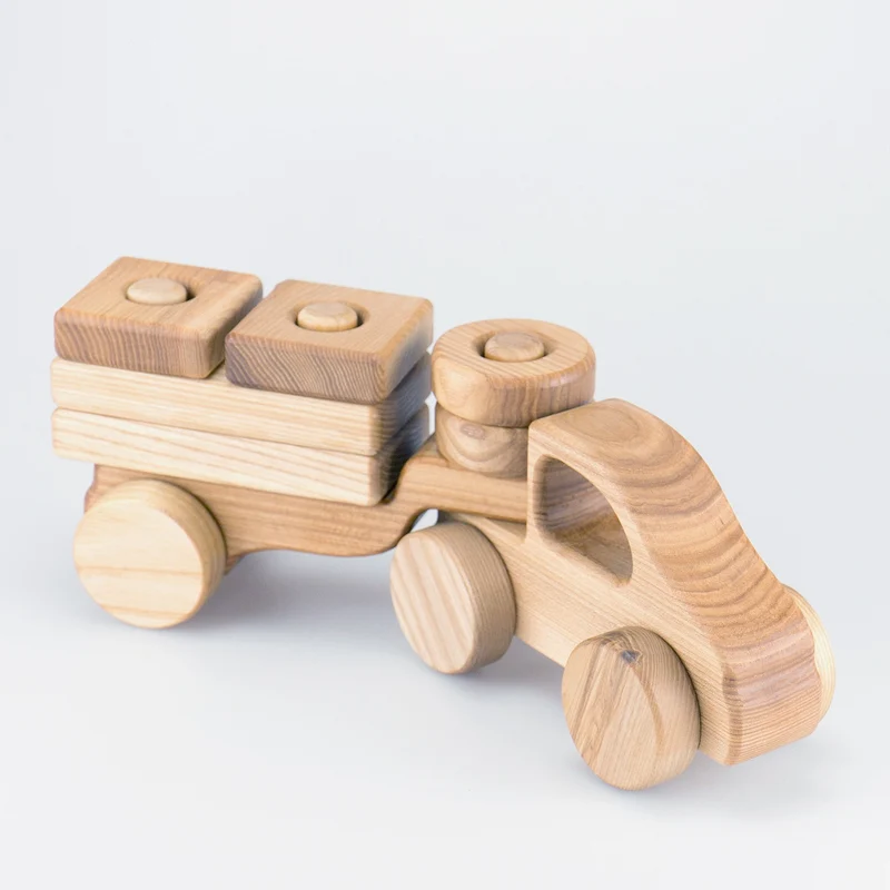 Holz LKW zum Stecken