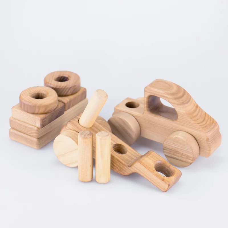 Holz LKW zum Stecken