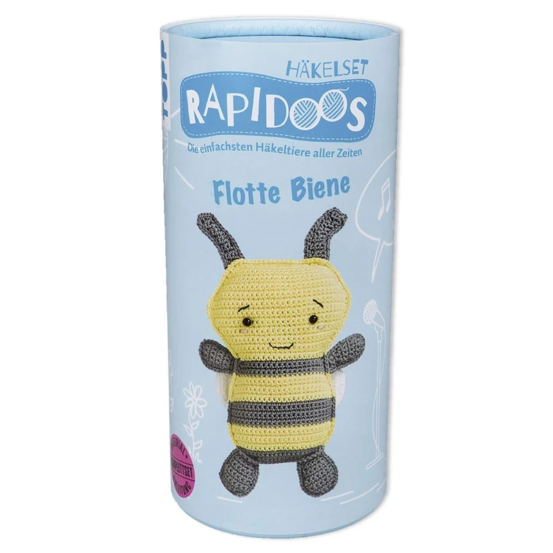 Häkelset "Rapidoos - Flotte Biene"