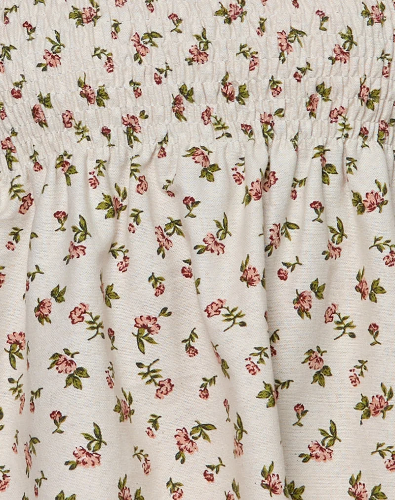 Zerah Top in Pretty Dainty Flower