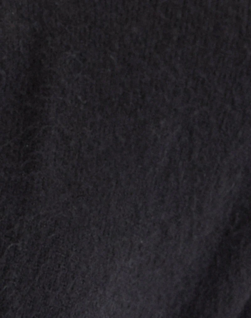 Maureen Strickjacke in Schwarz