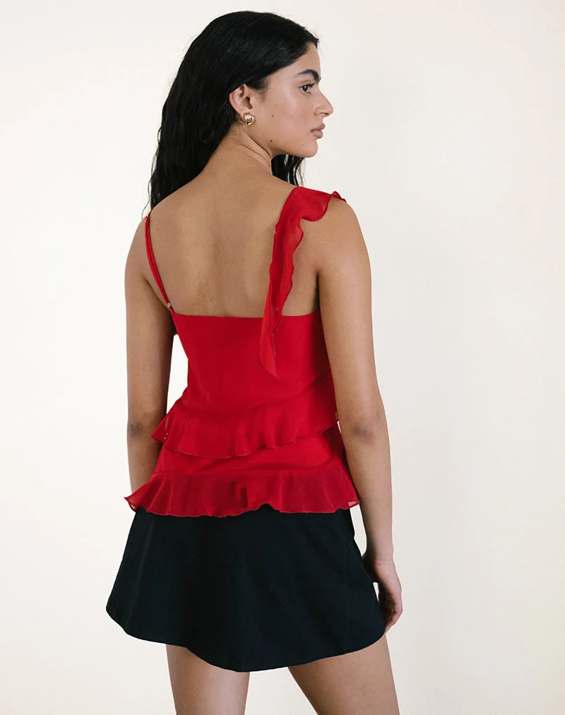 Irani Top in Rot