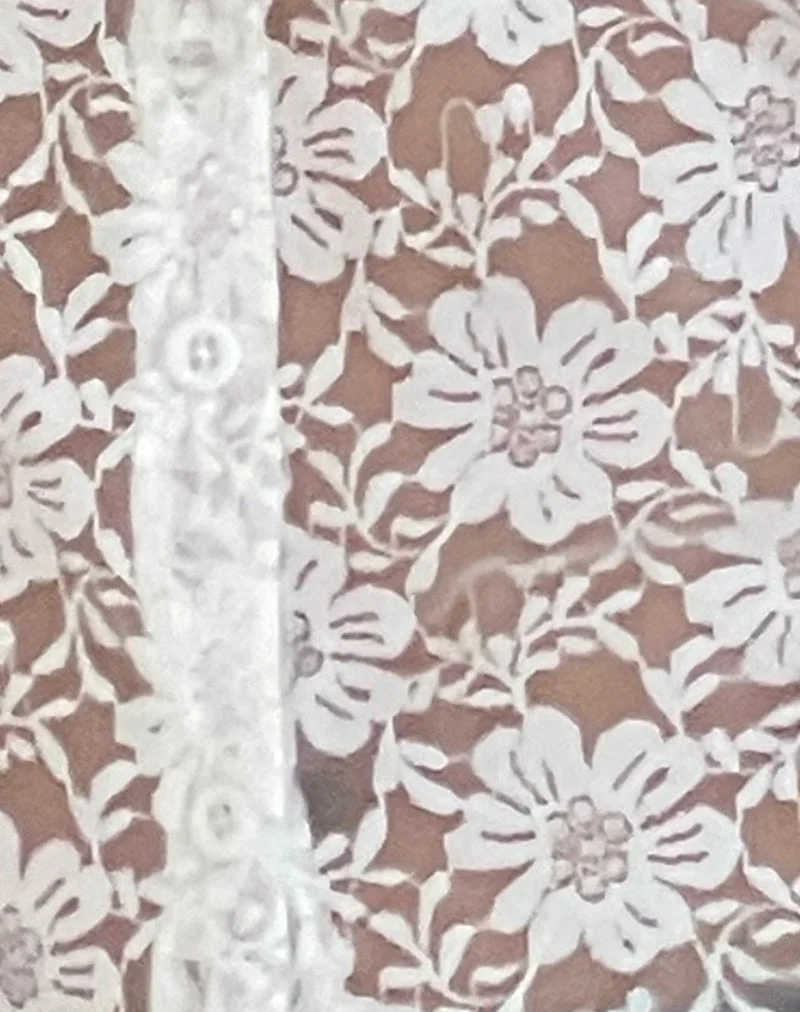 Mirah Spitze Top in Weiß