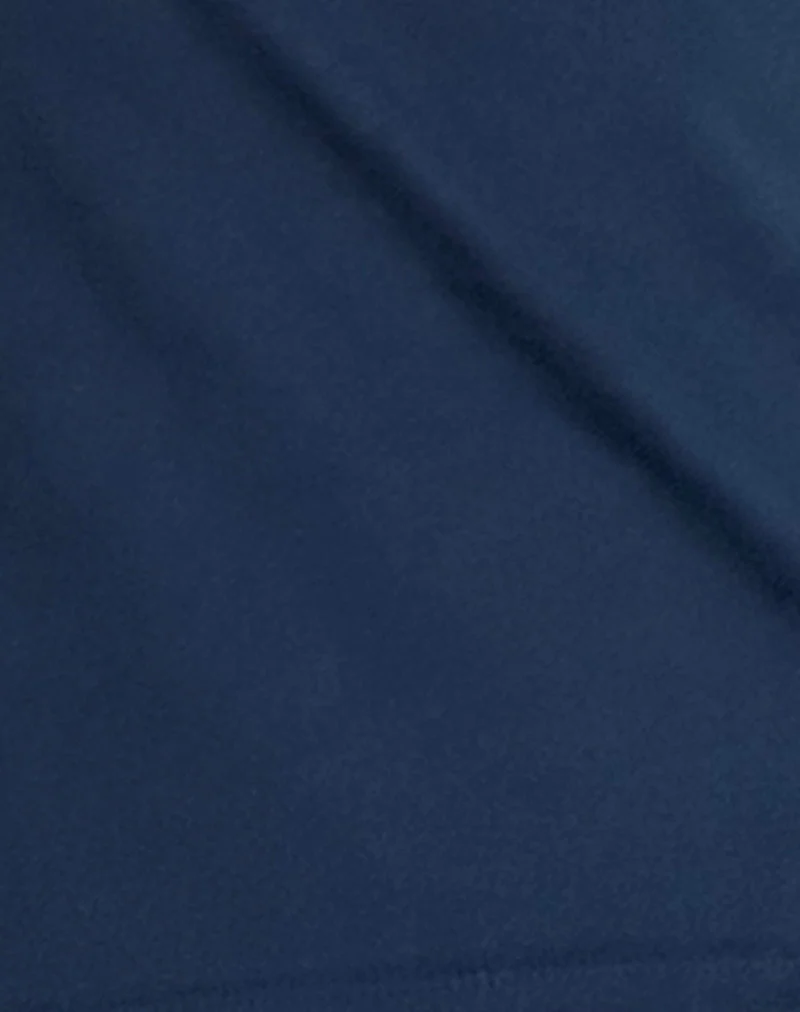 Ledez Asym Schlabber-Oberteil in Navy Tissue