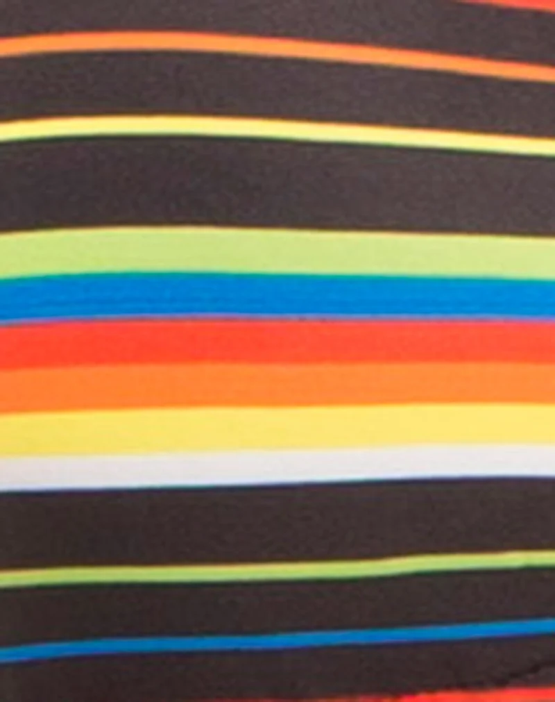 Sherbet Tie Bikiniunterteil in Regenbogen