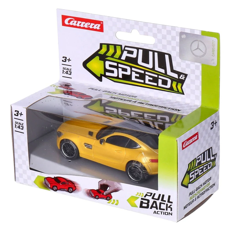 Carrera Pull and Speed Mixed Cars farblich sortiert Mercedes