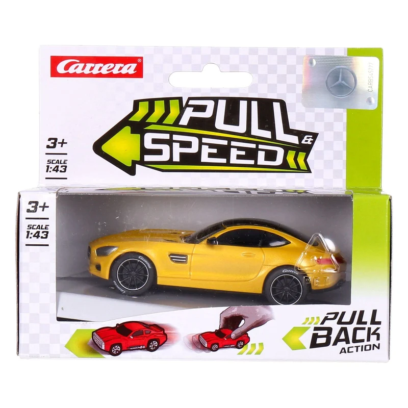 Carrera Pull and Speed Mixed Cars farblich sortiert Mercedes